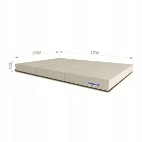    Tornamatrac Comet edzőszőnyeg 150x100x10 háromrészes szürke