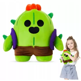    SPIKE MASCOT, VERSENYJÁTÉK SZEREPLŐK, PUHAJÁTÉK, PLÜSJÁTÉK, 25 cm, PL