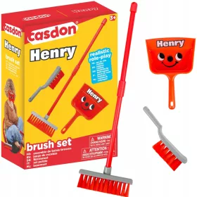    HENRY KIS TISZTÍTÓ KÉSZLET PIROS KEFE MŰSZERFALVAL CASDON 3+