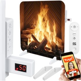    INFRAVÖRÖS FŰTŐ FÉM TÁVIRÁNYÍTÓ 450W WiFi TUYA PREMIUM NYOMTATÁSSAL