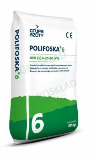  Polifoska 6 többkomponensű műtrágya, Polifoska 6 50 kg eredeti műtrágya