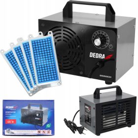    DEDRA Ozonator Ozone Generator 60 000 mg/h levegőtisztító időzítő