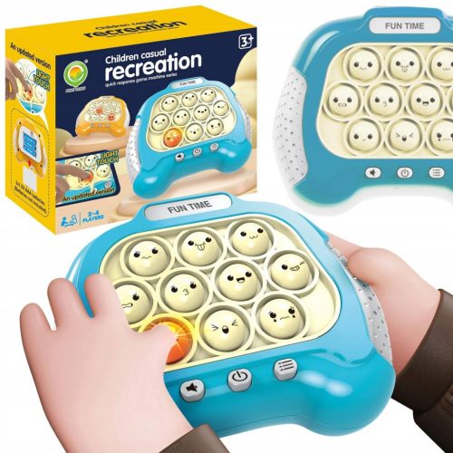 Árkád POP IT POPIT Elektromos Anti-stressz EMOTE játék MEGA ragyog