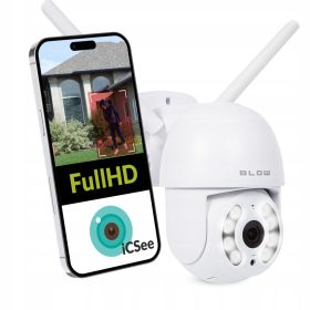    KÜLTÉRI FORGÓ BLOW WIFI IP KAMERA 2MP FullHD AUDIO IP66 ICSEE SMART