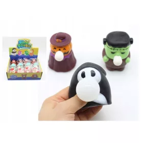    squish 12 darab hab HALLOWEEN keverék, amiből 7x6 cm-es léggömbök készülnek NT6321