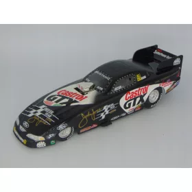    AKCIÓ 1996 JOHN FORCE FORD MUSTANG AZ ÉV SOFŐTŐJE VICCES AUTÓ 1:24