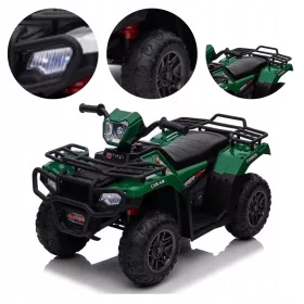    ELEKTROMOS QUAD GYERMEKEKNEK, AKKUMULÁTOROS, NAGY JÁRMŰ, 2 LED FÉNY MOTOR