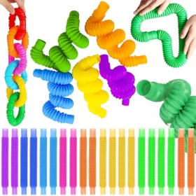    ÉRZÉKELŐ CSÖVEK POP TUBE ANTISTRESS GYERMEK KÉSZLET 20 DÉS