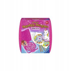    Kreatív játék gyerekeknek Ravensburger Mini Mandala unikornis