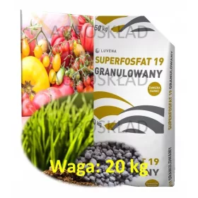    Szuperfoszfát LUVENA, gyökerező és erősítő növények Egyszerű szuperfoszfát csomag.20kg