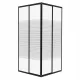  Zuhanykabin BLACK STRIPES 80x90x180