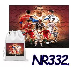    REJTÉK 110 DARAB. CRISTIANO RONALDO MULTICLUB REJTÉK + NYOMTATOTT TÁSKA