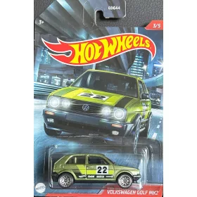  Mattel Hot Wheels Volkswagen Golf MK2 zöld autó