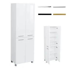    Lábakon álló fürdőszobai szekrény magasfényű szélesség 60cm 440