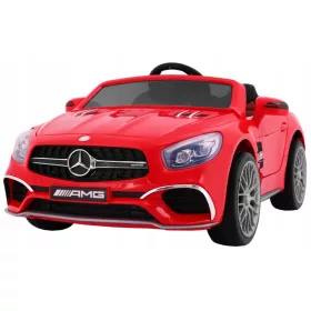  Mercedes AMG SL65 akkumulátoros autó, piros LED