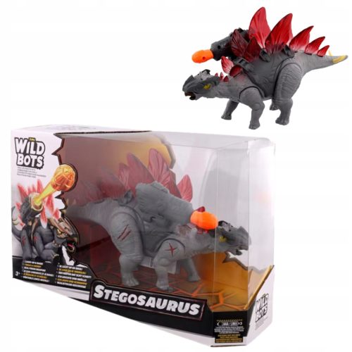  INTERAKTÍV DINOSZAURUS STEGOSAURUS INDÍTÓVAL