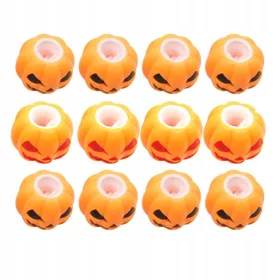    Sütőtök formájú stresszoldó játék Halloween barkács dekorációhoz, a képen látható módon