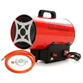    GÁZFŰTÉS 15kW FÚVÓ 320m3/h + TÖMLŐ, SZÜKSÉGES **KRAFT&DELE