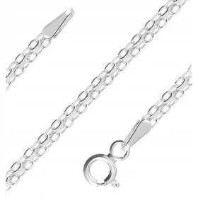  EZÜST LÁNC pr. 925 BISMARK 45 cm + ajándék/ajándék