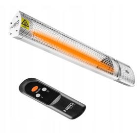    NEO TOOLS 2000W radiátor távirányítóval, teljesítményszabályozással