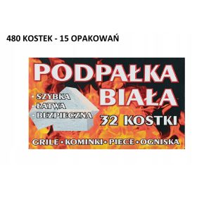  KANDALLÓGRILL GYÚJTÓ FEHÉR 32 KOCKA