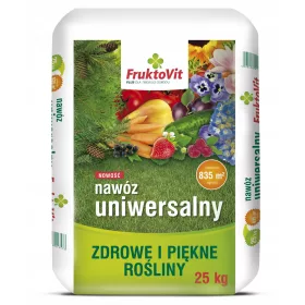 Fruktovit többkomponensű műtrágya granulátum 25 kg 10 l