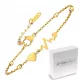  18k arany karkötő Life Line, Heart Pulse