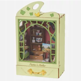  Miniatűr Ház - festőszoba, kíváncsiság szekrény