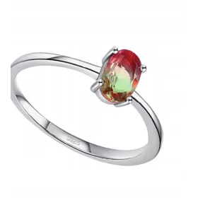  EZÜST GYŰRŰ. 925 TOURMALIN