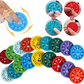    MATEMATIKAI FIDGET FORGÓK, SZÁMLÁLÓ JÁTÉKOK GYERMEKEK KORAI TANULÁS
