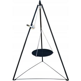    1. sz. állvány - kicsi öntöttvas ráccsal fi 535 mm GRILL RÁCSOS TÁBIRÁZSAL