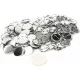  100 db-os kitűző, 44 mm-es üres kitűző DIY medalion készlet o
