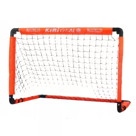    KiBI GOAL90 x 60 gyerek focikapu, narancssárga, ÖSSZEHAJTHATÓ