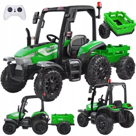   Nagy traktor pótkocsival 4x4+ távirányítós lámpa PA0266