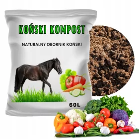  SZERVES KOMPOSZTÁLT LÓTRÁGYA 60L ECO