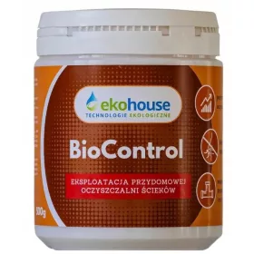    BioControl Biopreparation – Támogatja a szennyvíztisztító telepek és szeptikus tartályok működését 500g