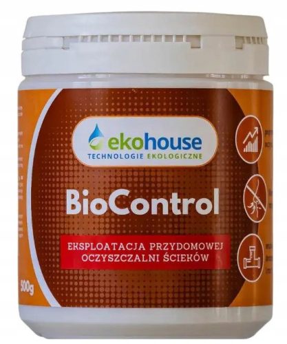  BioControl Biopreparation – Támogatja a szennyvíztisztító telepek és szeptikus tartályok működését 500g