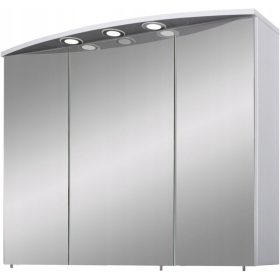    Fürdőszoba szekrény LED tükörrel Schildmeyer Verona 100 cm fényes fehér