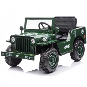    JEEP 4x4 Elektromos autó gyerekeknek Akkumulátoros autó + Willys SHADE