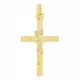  Arany kereszt medál Jézussal, sárga arany pr. 333