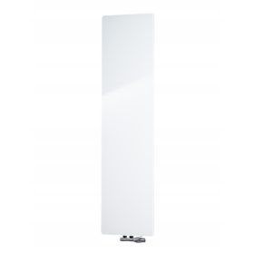    DEKORATÍV RADIATOR FEHÉR FÜGGŐLEGES FÜRDŐSZOBA ÜVEG 160x40cm TŐLÉS dekoratív