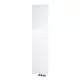  DEKORATÍV RADIATOR FEHÉR FÜGGŐLEGES FÜRDŐSZOBA ÜVEG 160x40cm TŐLÉS dekoratív