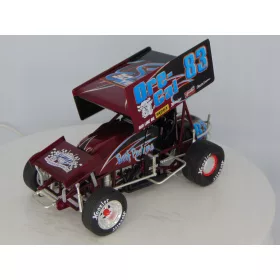    GMP 2002 SAMMY SWINDELL #83 MARHACSOMAGOLÓK 30 ÉVES SZÁRNYAS SPRINT AUTÓ 1:18