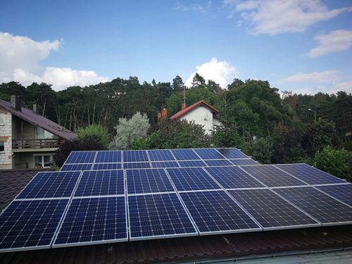  Fotovoltaikus, 6 kW-os fotovoltaikus telepítés