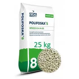    Polifoska többkomponensű műtrágya granulátum 25kg gyep, termények, zöldségek
