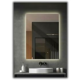    LED TÜKÖR 70x110 VILÁGÍTÁSÚ FÜRDŐSZOBA LED VÍZÁLLÓ LED-EK 120 dióda