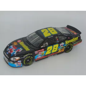    AKCIÓ 2002 RICKY RUDD #28 MUPPETS FORD TAURUS HAVOLINE MUPPETS NASCAR 1:24