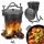  Öntöttvas edény vadászfazék Magyar sültek 4L TÁBORFIRE GRILL-hez