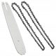  VEZETŐRÚD 35 cm-es LÁNC X2 a STIHL MS170 MS180 MS181 MS211 MS230 MS231 023-hoz