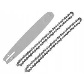    VEZETÉSRÚD 38cm 15'' +2x LÁNC HUSQVARNA MAKITA 435 440 445 450 340 350